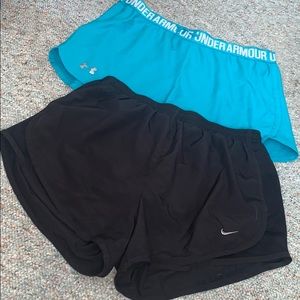 2 pack of athletic shorts